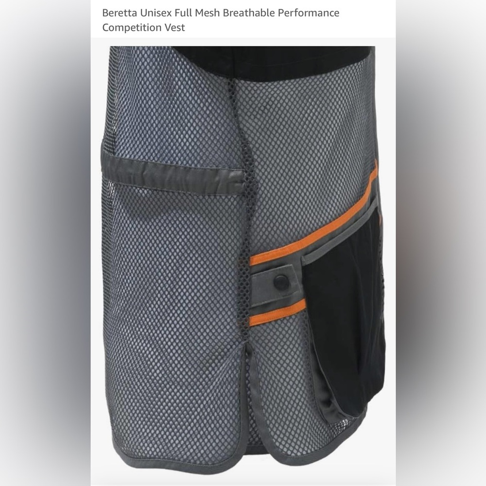 Beretta Unisex Full Mesh Breathable Competition Vest